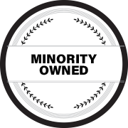 Minority Owned badge